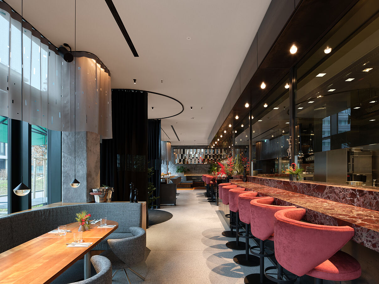 Das Restaurant NICE im i8