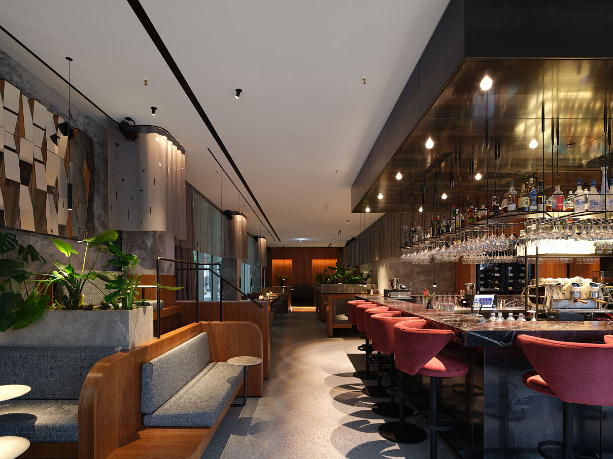 Das Restaurant NICE im i8