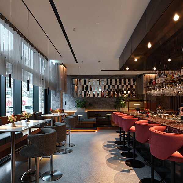 Das Restaurant NICE im i8