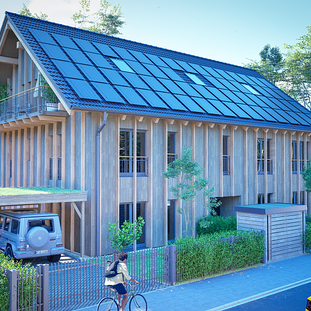 Wohnbauprojekt am Hirtenweg 10-12 - Außenansicht