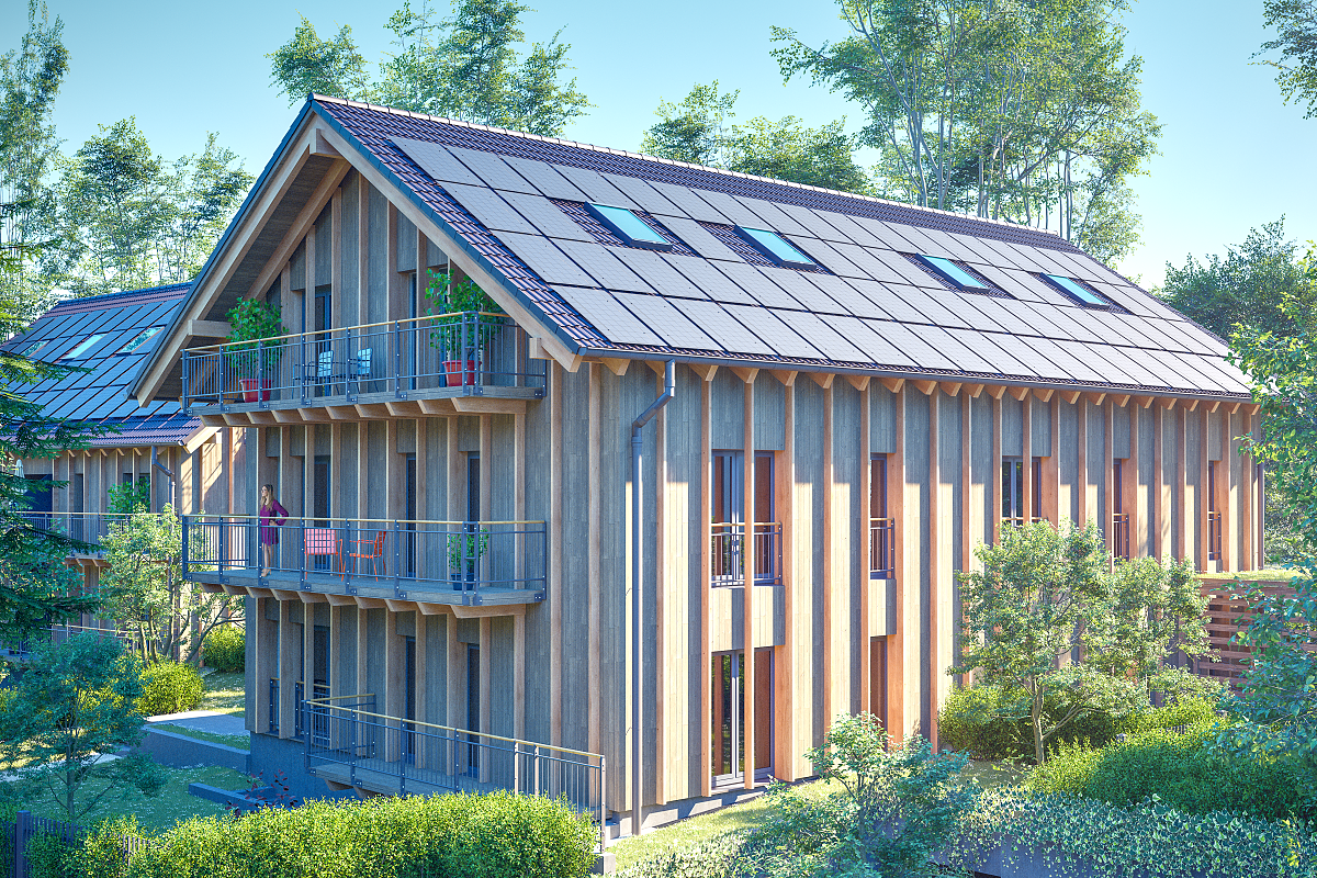 Wohnbauprojekt am Hirtenweg 10-12 - Außenansicht