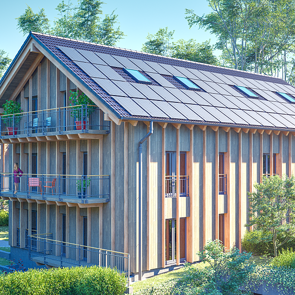 Wohnbauprojekt am Hirtenweg 10-12 - Außenansicht