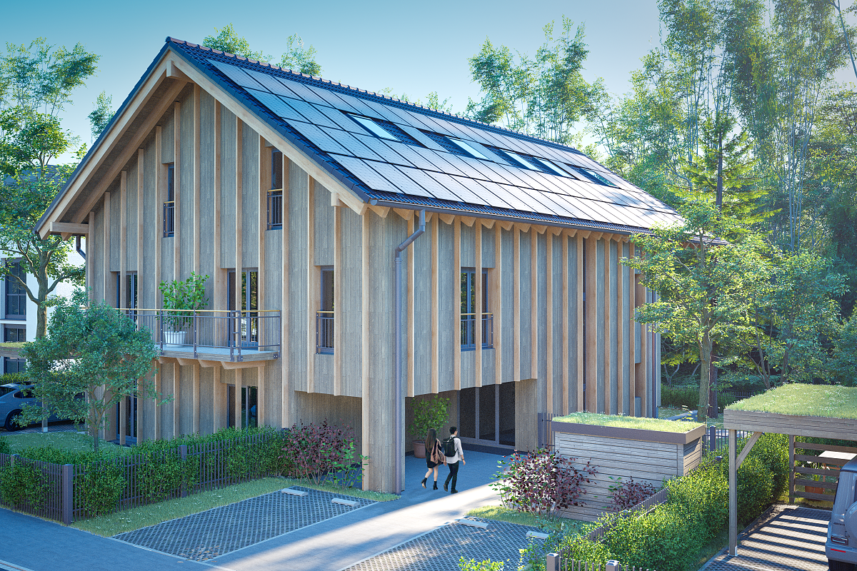 Wohnbauprojekt am Hirtenweg 10-12 - Außenansicht