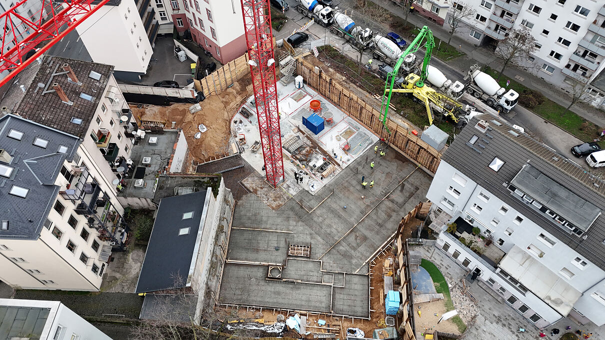 NUMO - Rohbau startet 