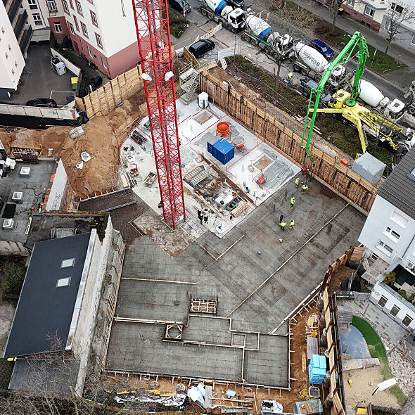 NUMO - Rohbau startet 