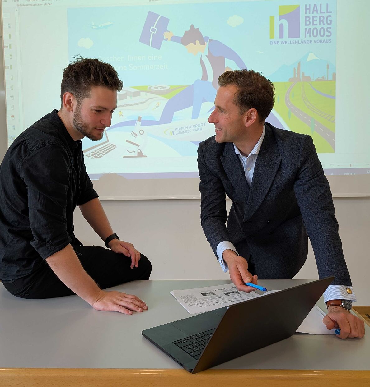 Vorstellung des neuen Konzepts für die Website