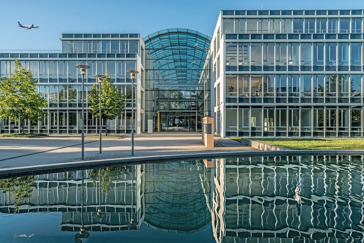 Munich Airport Business Park in Hallbergmoos