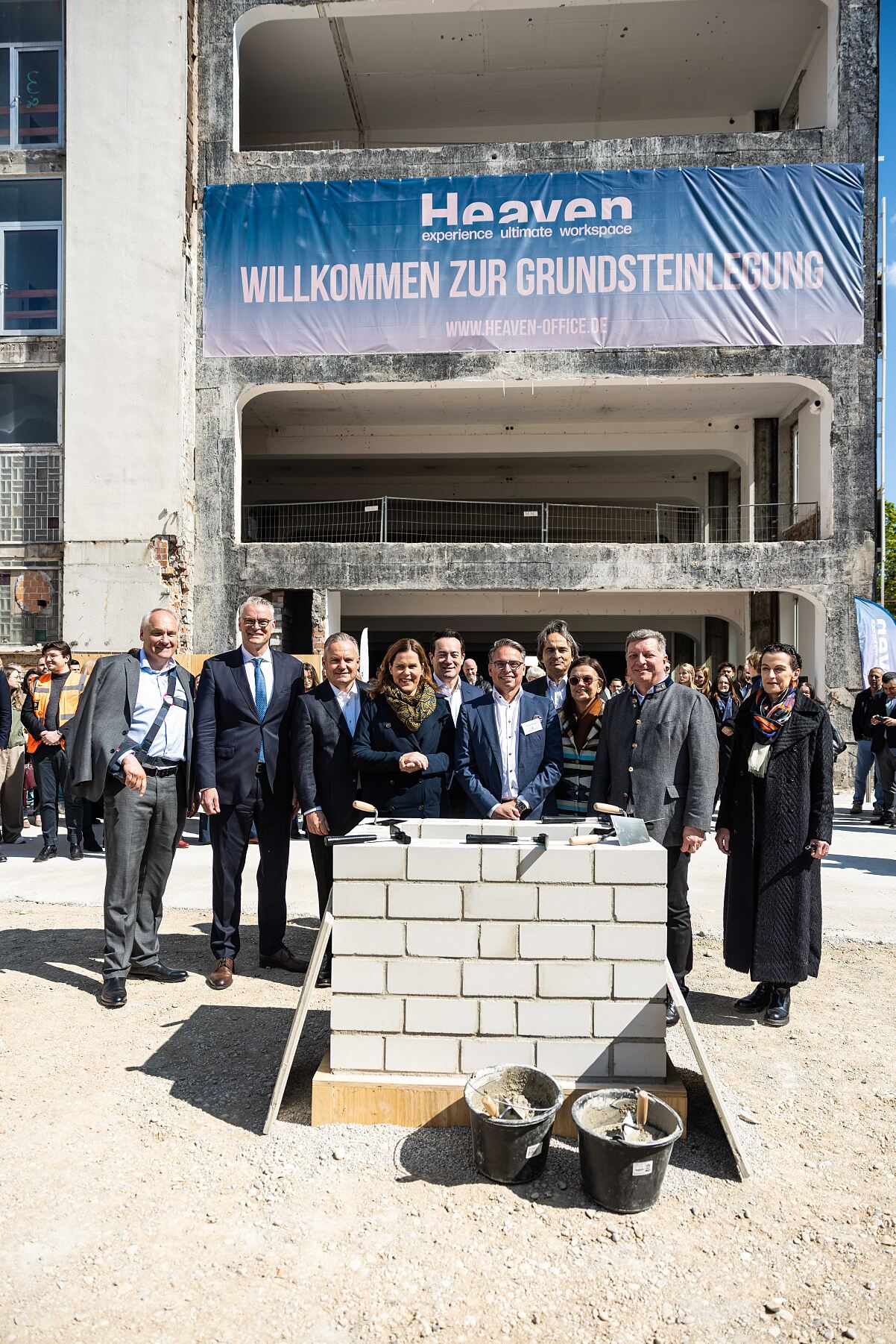 Grundsteinlegung HEAVEN