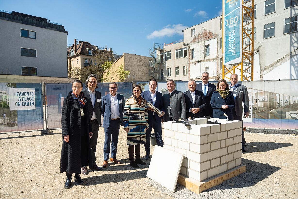 Grundsteinlegung HEAVEN