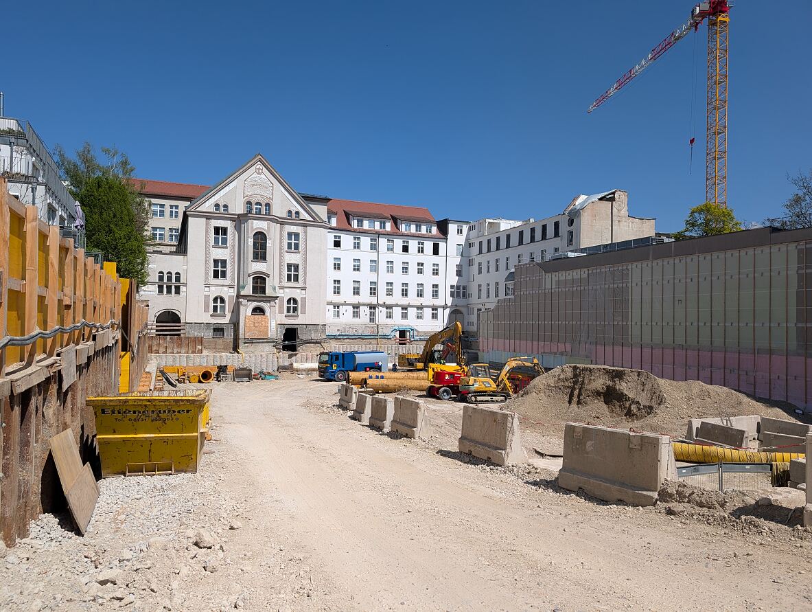 Bauarbeiten HEAVEN - 22. April 2026