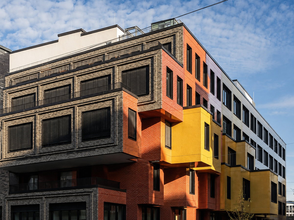Mit der Kita im Gebäude M5 entwickelt sich die Macherei München vom Arbeitsort weiter zum Alltagsort. Die Einrichtung ergänzt Büro, Gastronomie, Hotel, Handel und Fitness um soziale Infrastruktur.