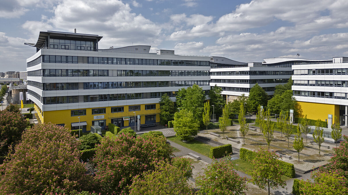 Das rund 45.000 Quadratmeter große LILO an der Lilienthalallee im Münchner Norden: ACCUMULATA Operations wird Hospitality-Partner der von der GVG entwickelten und gehaltenen Bestandsimmobilie.