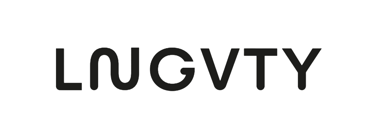 Logo Schriftzug LNGVTY schwarz