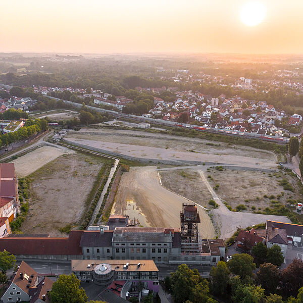 Vonovia_Dachau_Wasserturm_Drohnenansicht