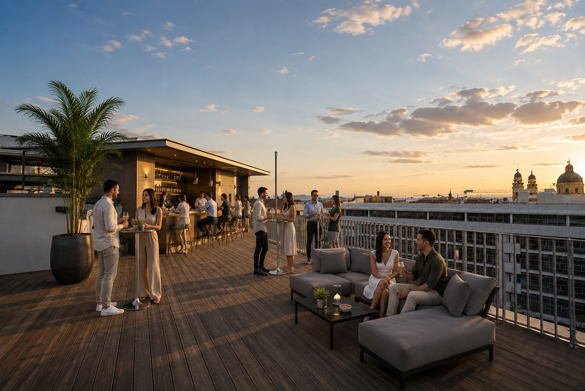 Dachterrasse Oskar von Miller Ring