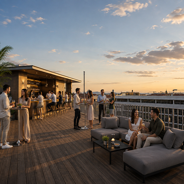 Dachterrasse Oskar von Miller Ring