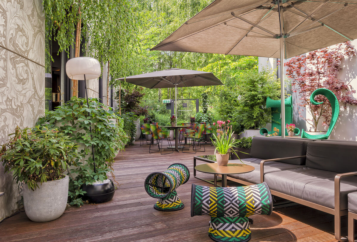 Das Stue Hotel  Berlin Terrasse