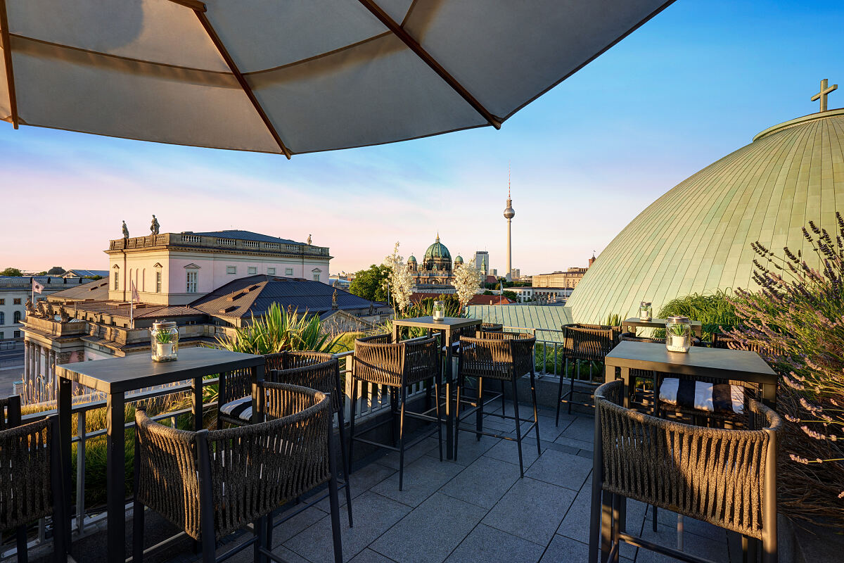 Hotel de Rome Berlin Dachterrase