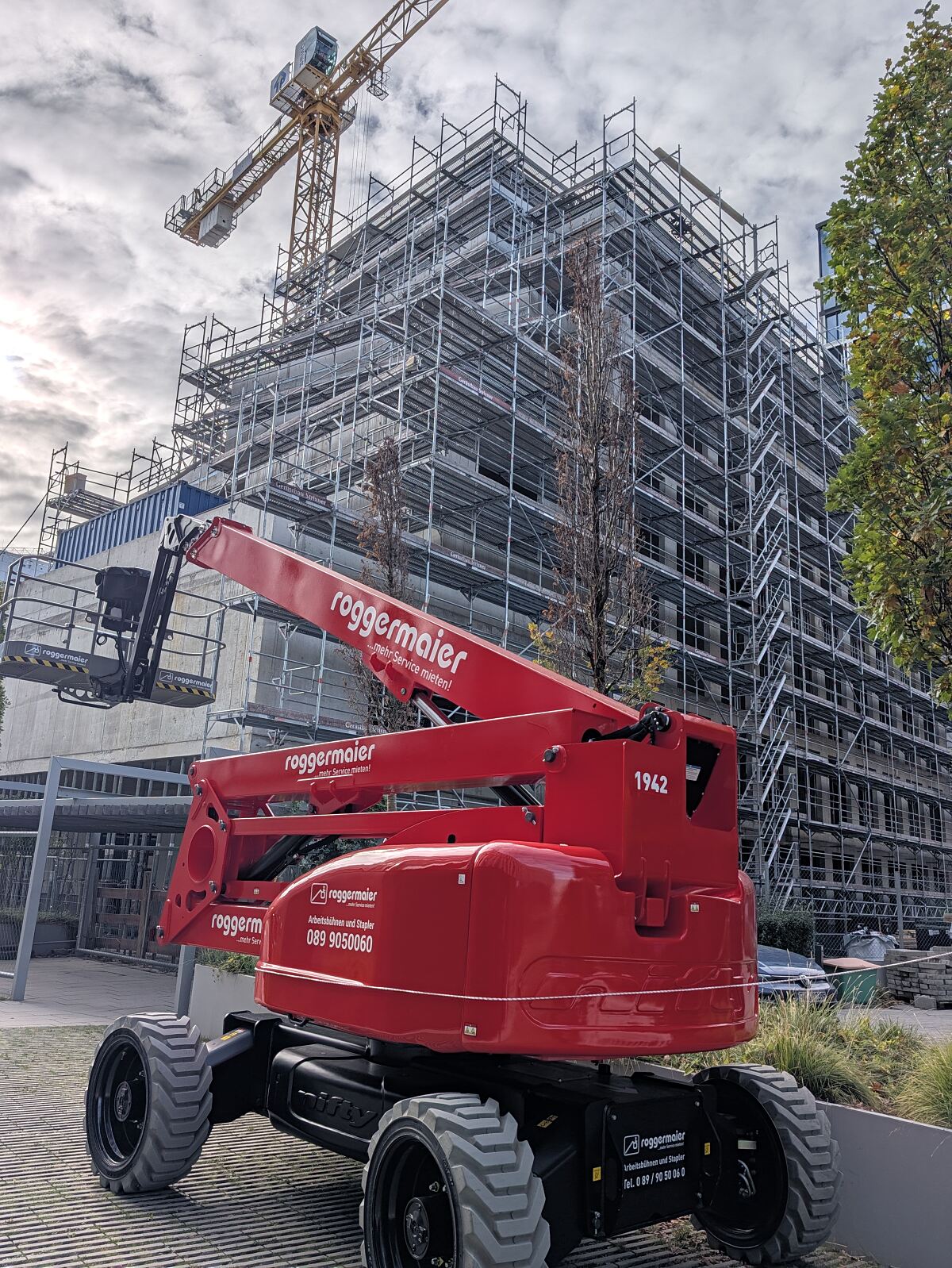 Der Rohbau des MONACO der Rock Capital Group ist abgeschlossen.