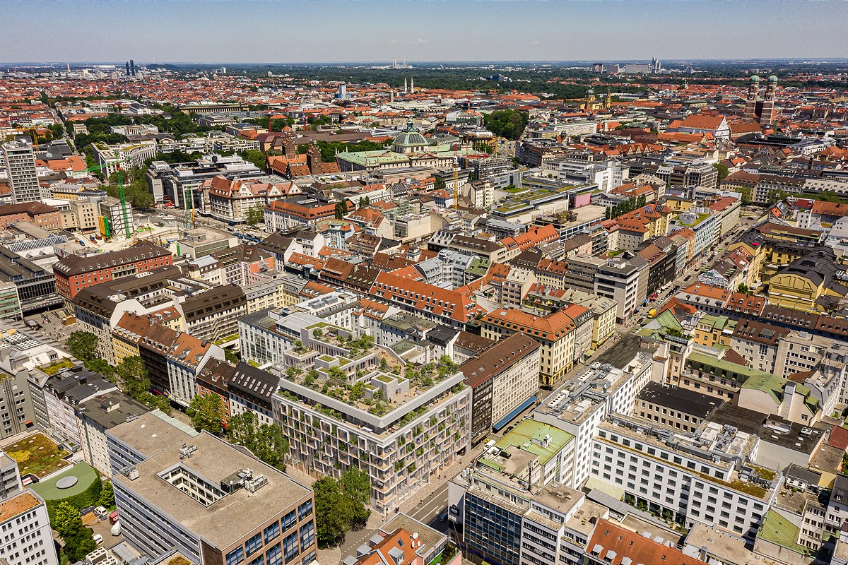 Gebäudeansicht GoethestraßeSchwanthalerstraße