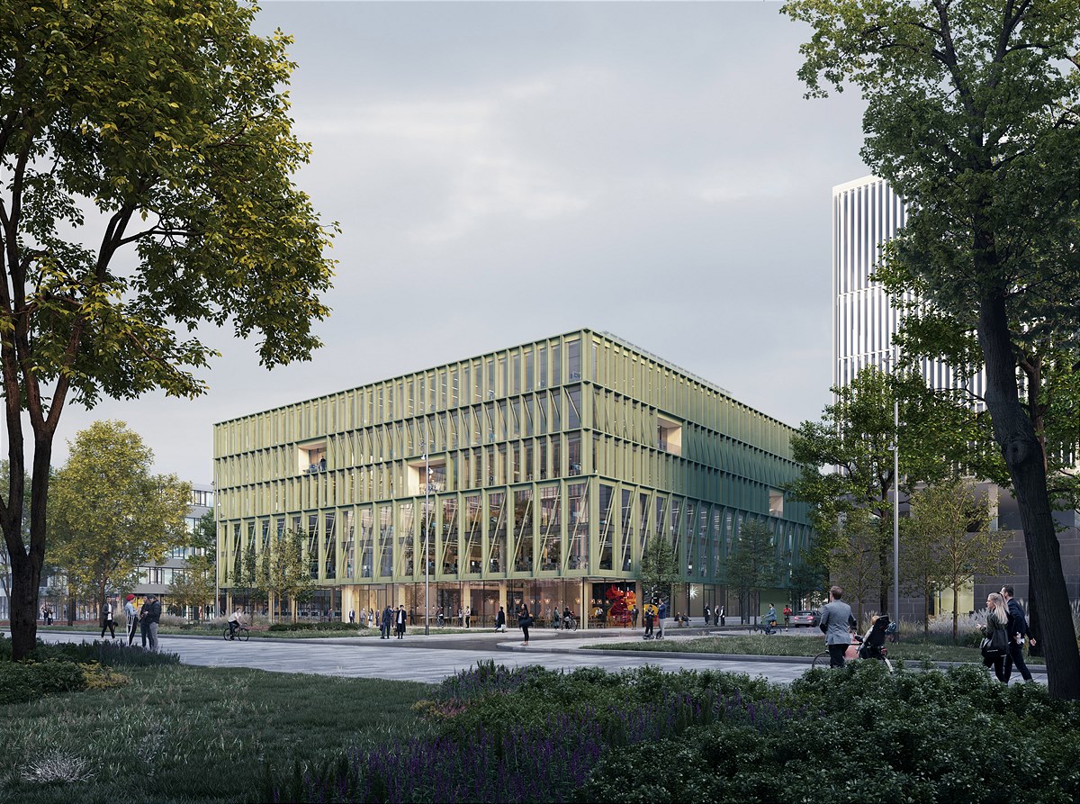 Mit dem i8 entsteht das erste Holz-Hybrid-Gebäude im Werksviertel