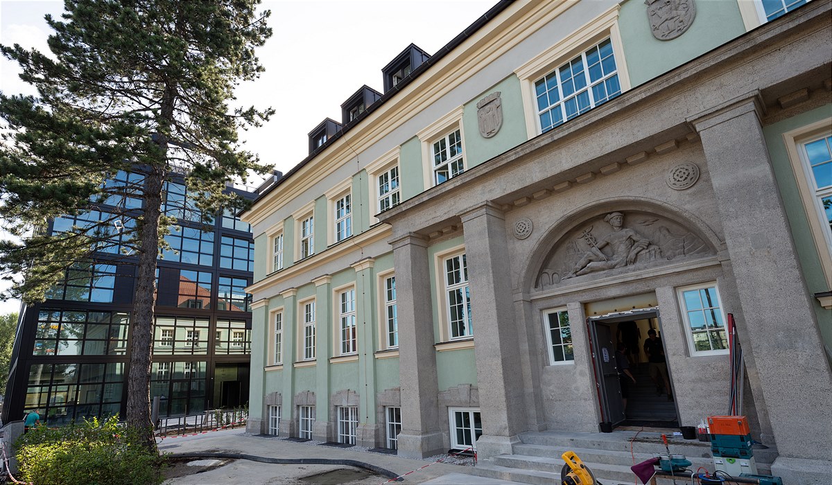Die Rhenania Villa auf dem iCampus im Werksviertel