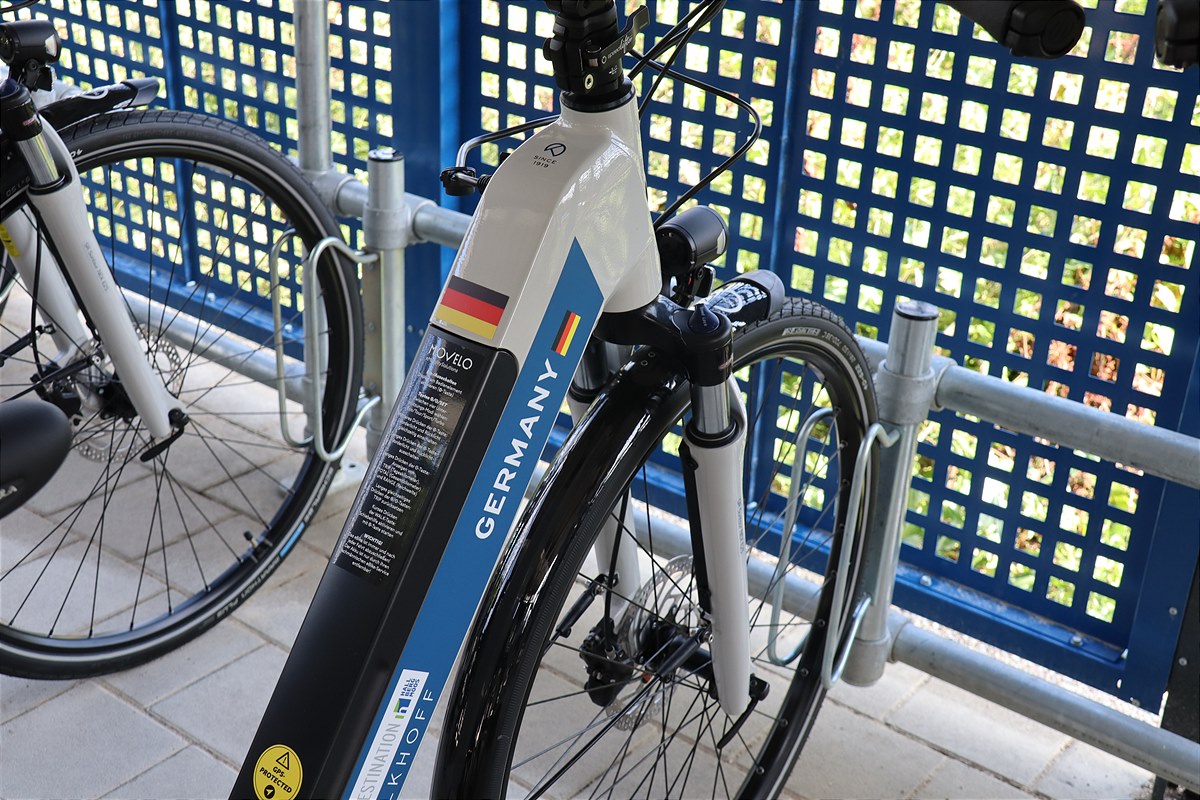 Das movelo-E-Bike: Einfach und übersichtlich