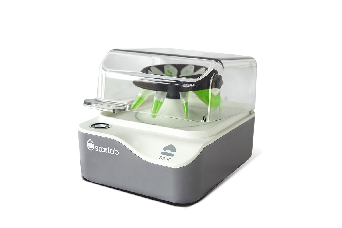 Die neue „Starlab Minizentrifuge“ steht ab 05.09.2022 auf dem deutschen Markt zum Verkauf.
