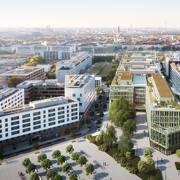Der iCampus ergänzt das Werksviertel um weitere spannende Facetten und neue Mieter.