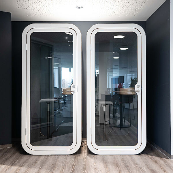Neben Büro- und Meetingräumen haben Mitarbeiter der Life Science-Unternehmen im Skygate auch genügend Rückzugsmöglichkeiten.