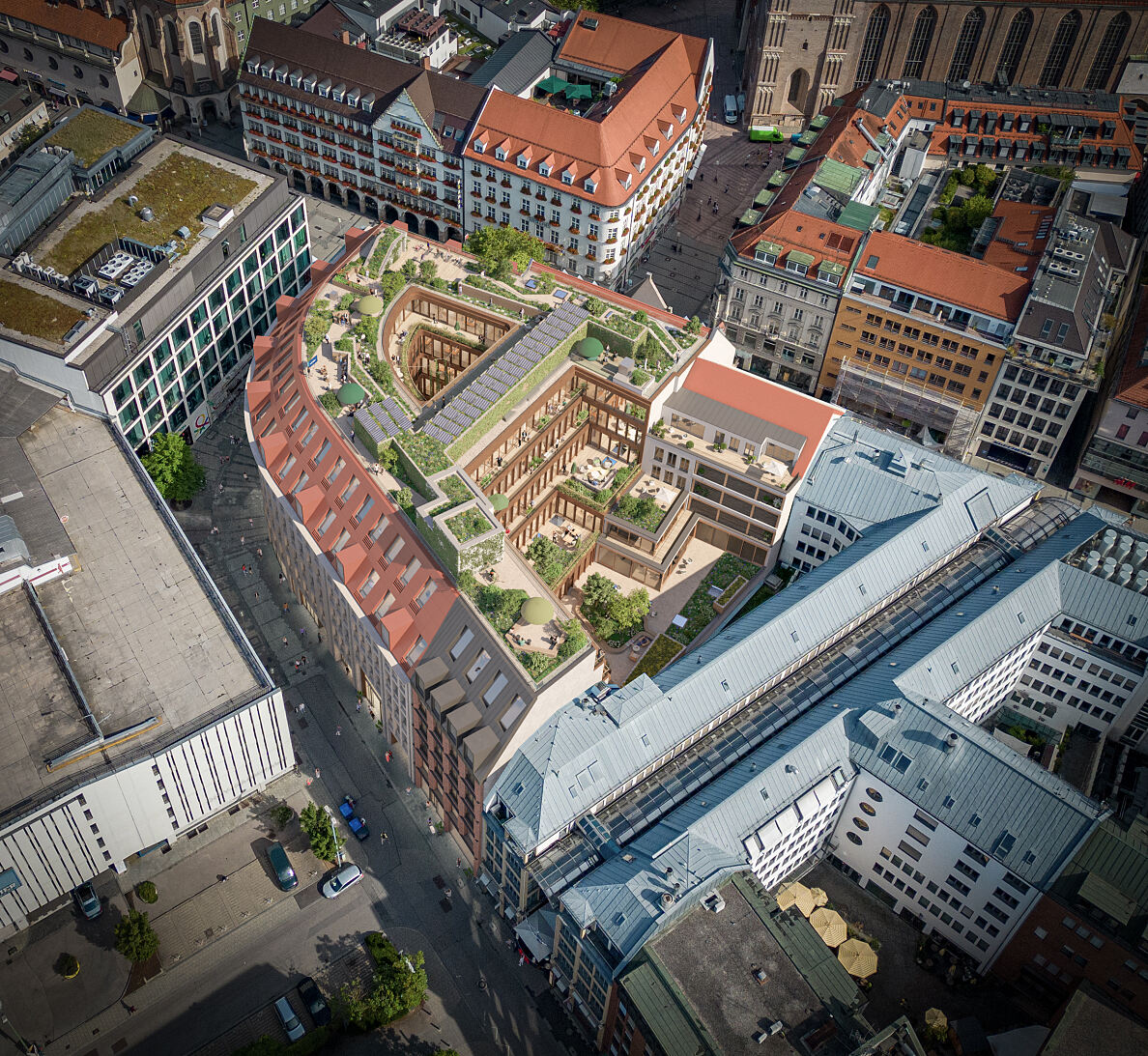 Nachhaltige Stadtentwicklung: Mit Fokus auf Urban Regeneration bringt AIM frischen Wind in die Innenstadt, Kaufingerstr. 13