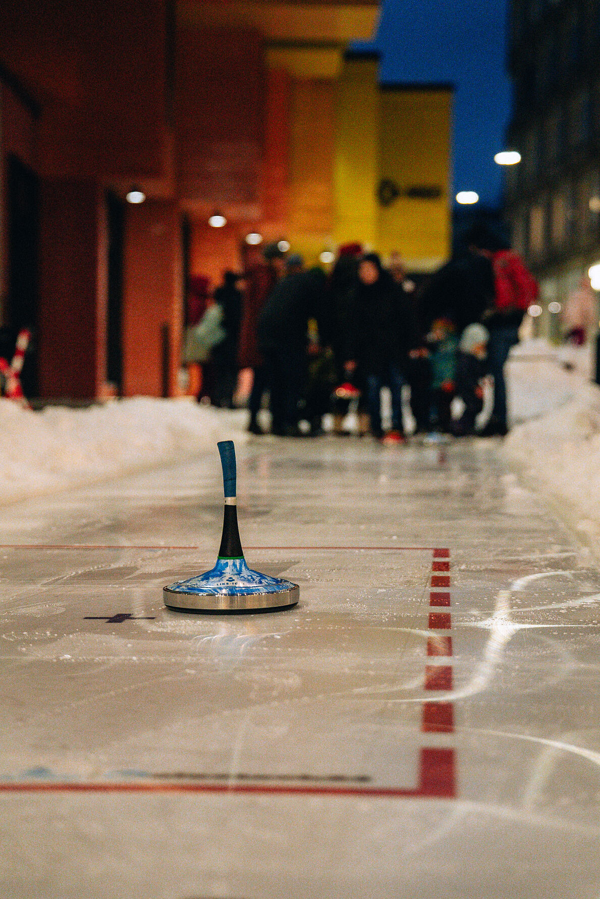 Eisstockschießen in der WeihnachtsMacherei