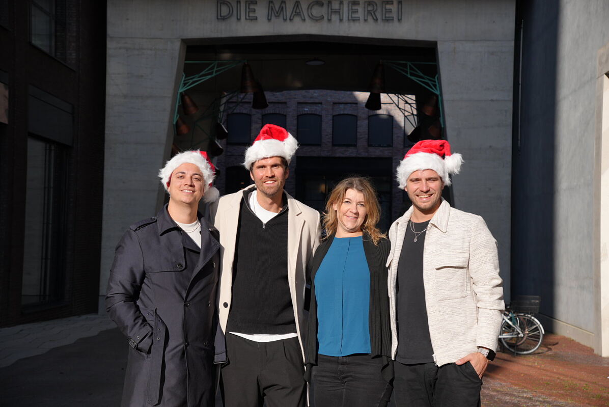 von links nach rechts- Marco de Rosa, Alexander Gieber Lisa Hofmann Markus Lehrmann