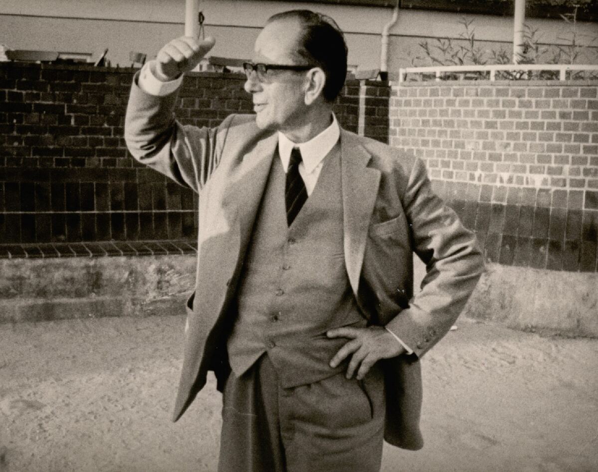 Hans Kröner als Unternehmer ca. 1960