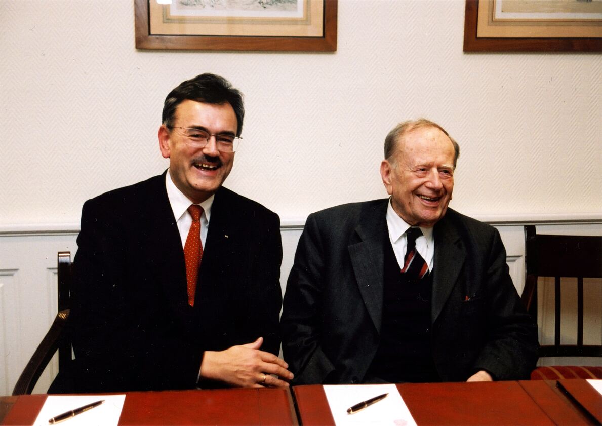 Prof. Herrmann und Dr. Kröner