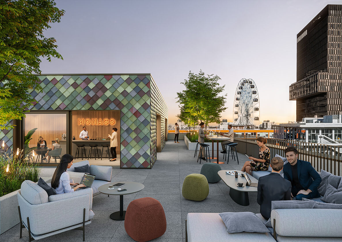 MONACO Dachterrasse