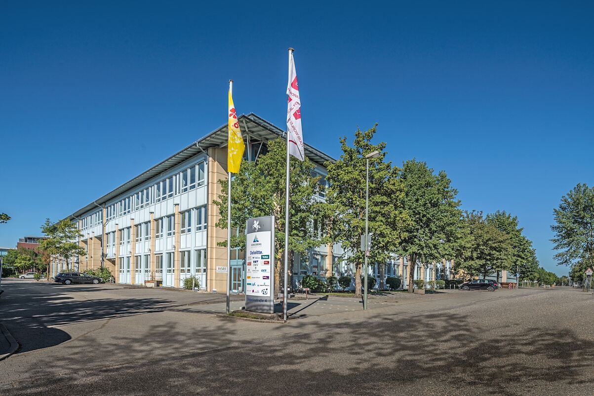 Pegasus Gebäude im Munich Airport Business Park in Hallbergmoos