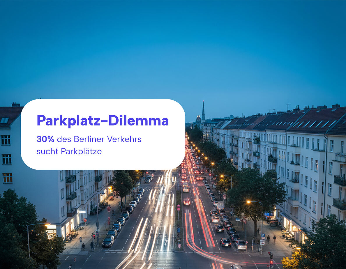 Nachtparken startet in Berlin und kann in drei Bezirken auf Getränke Hoffmann Parkplätzen ab sofort getestet werden.