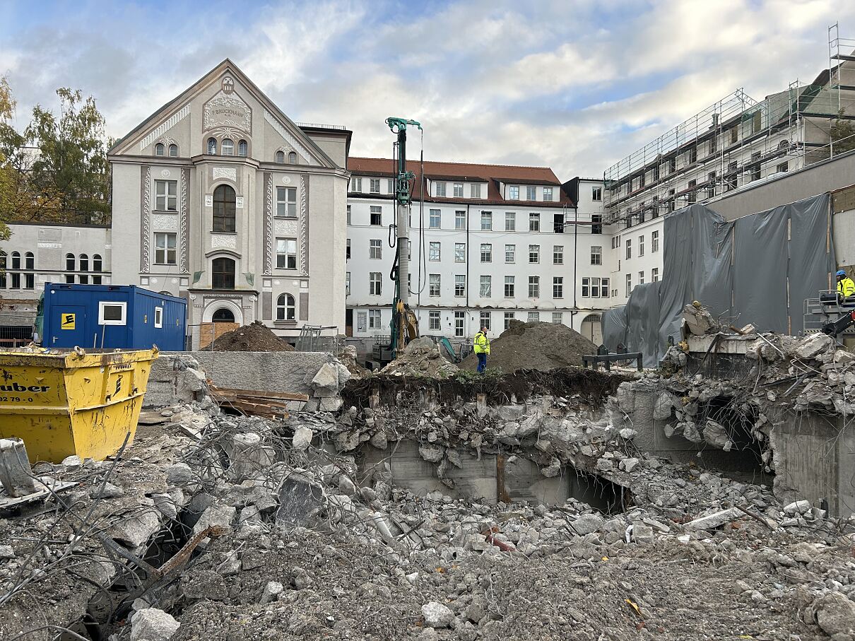 Bilder Baustelle HEAVEN Stand Oktober 2025