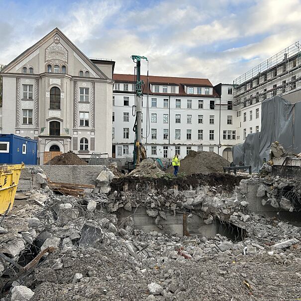 Bilder Baustelle HEAVEN Stand Oktober 2025