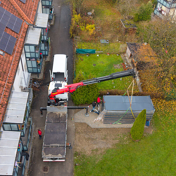 Mühldorf_Wärmepumpen-Cube_Anlieferung