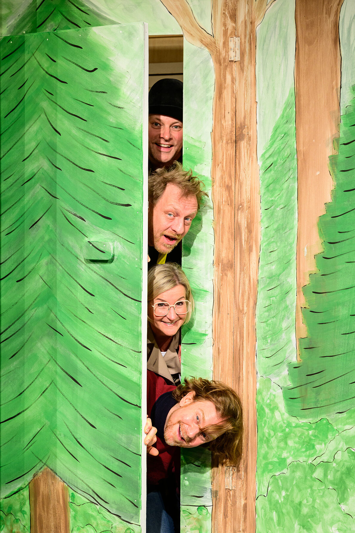 Bamberg_Kindertheater_Bühnenbild Wald