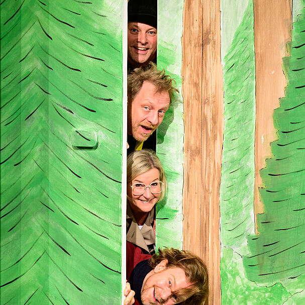 Bamberg_Kindertheater_Bühnenbild Wald