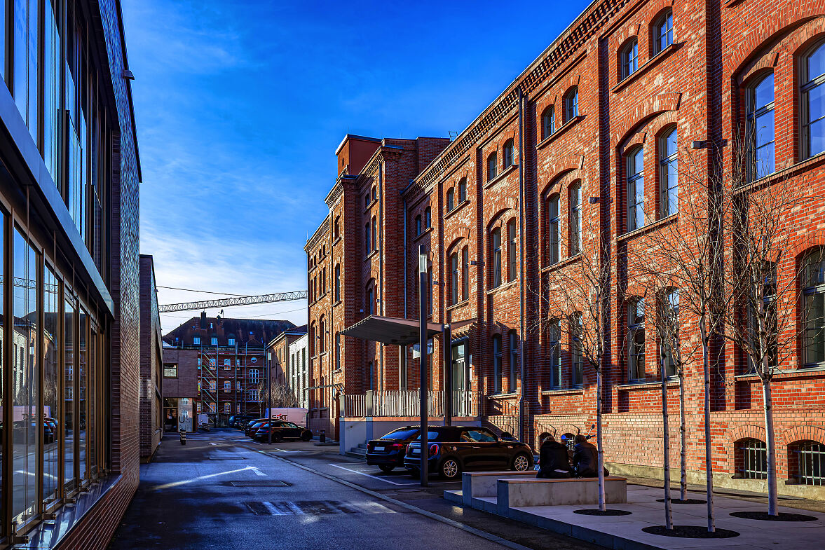 Infanteriestraße_Backstein_Straße